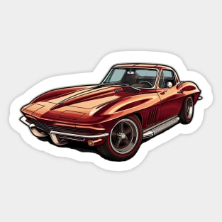 Chevy C2 Corvette Stingray Sticker